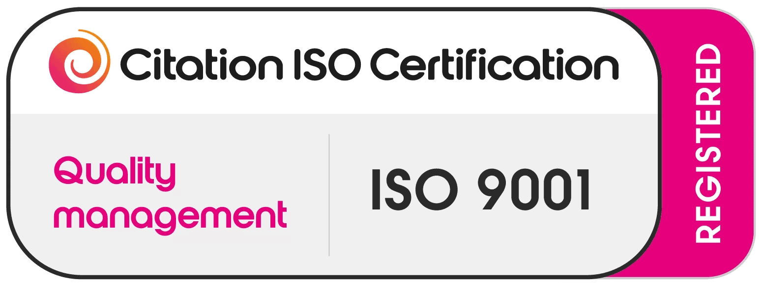 ISO 9001 Quality Management Registered - Citation ISO Certification